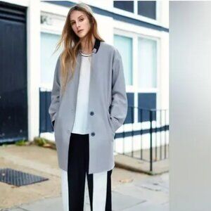 Rag & Bone Clifton Gray Wool Coat Size XS